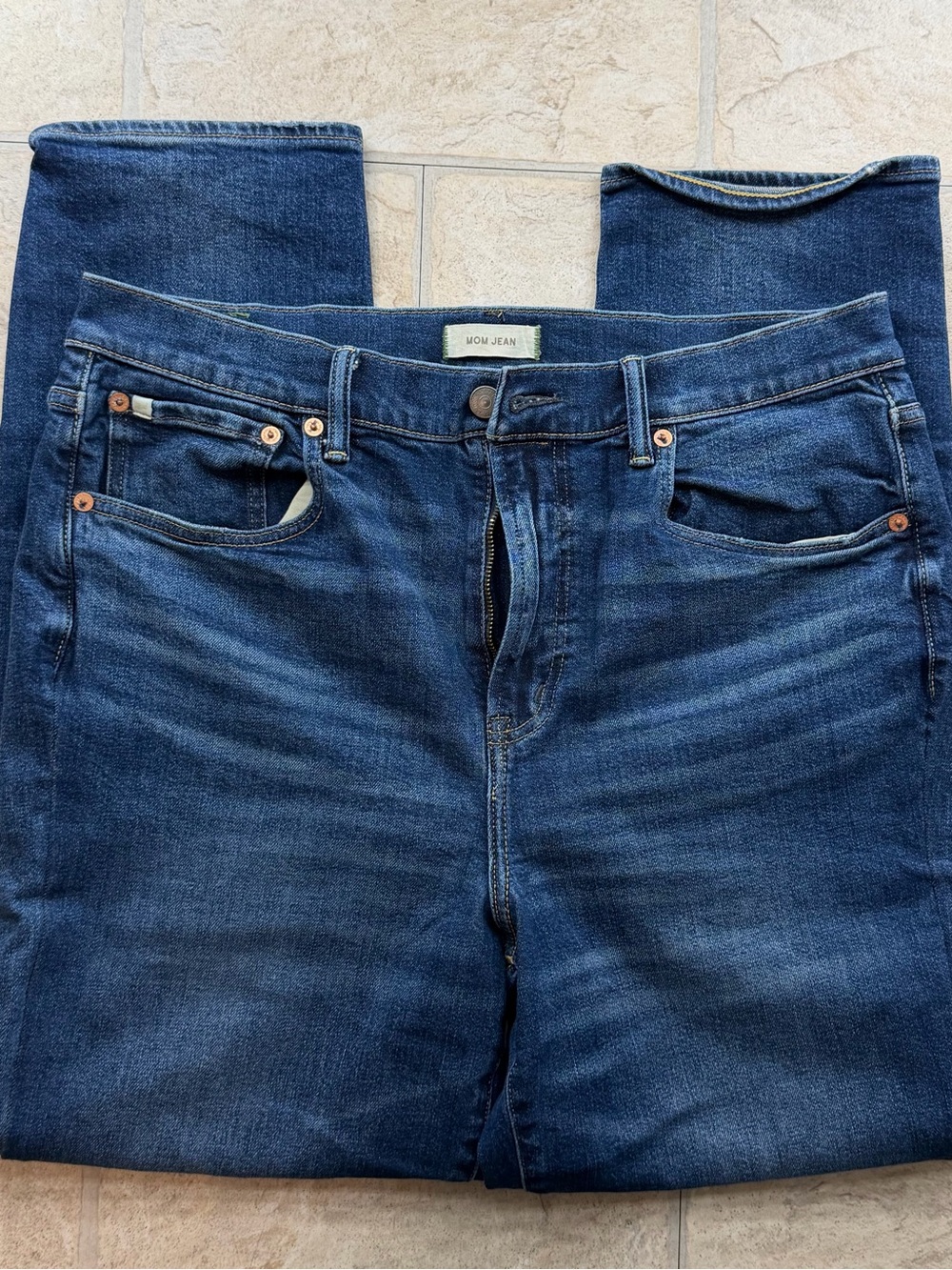 American Eagle Outfitters Women's Straight Indigo Blue Jeans